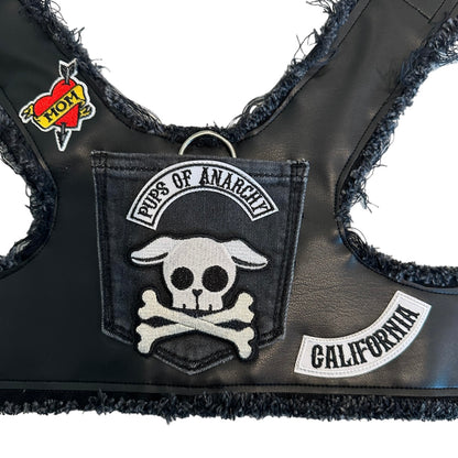 Pups of Anarchy - Faux Leather Harness