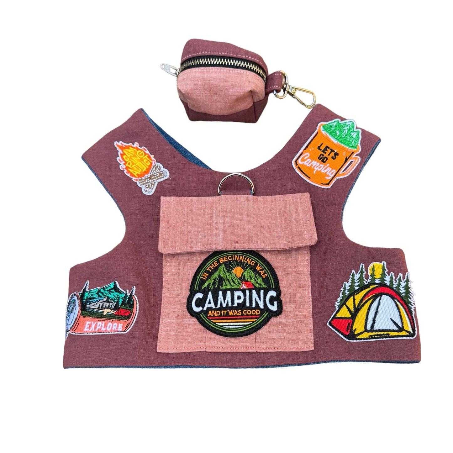 Camp Harness in Berry