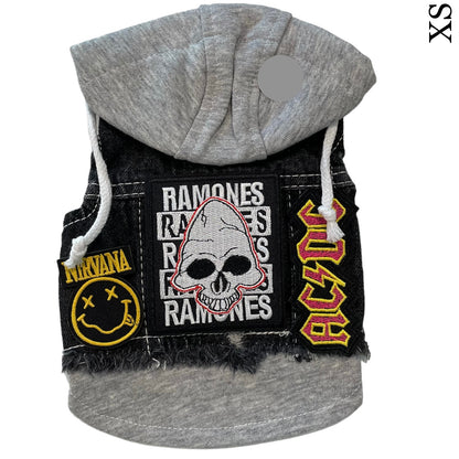 Black Rocker Hoodie - RAMONES