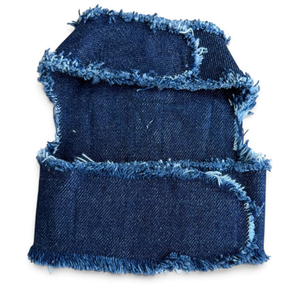 Denim and Tweed Couture Harness