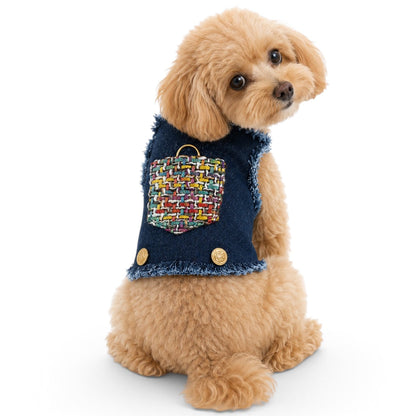 Denim and Tweed Couture Harness