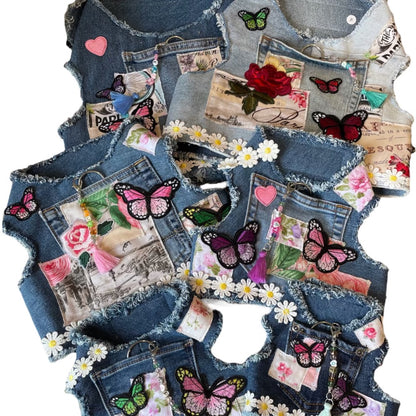 Floral Patchwork Harness