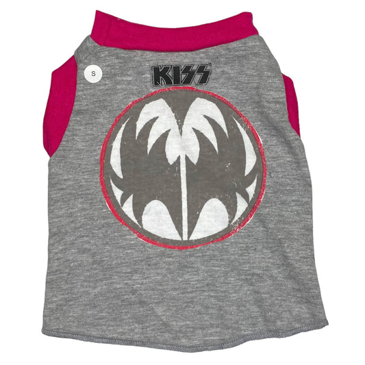 Upcycled Dog Tank - S "KISS (DEMON)"